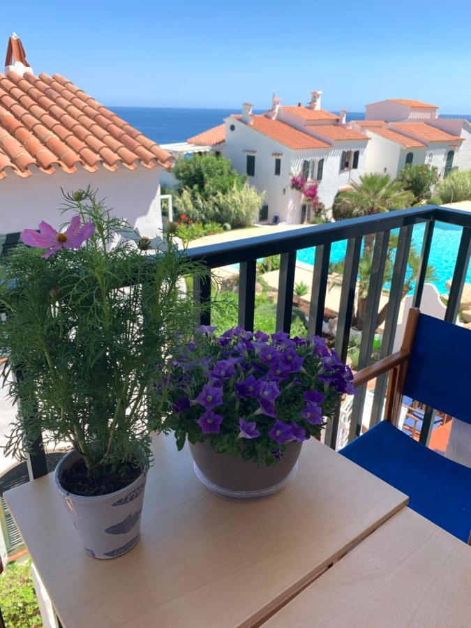 Apartamento En Frente De La Playa Son Parc Bagian luar foto