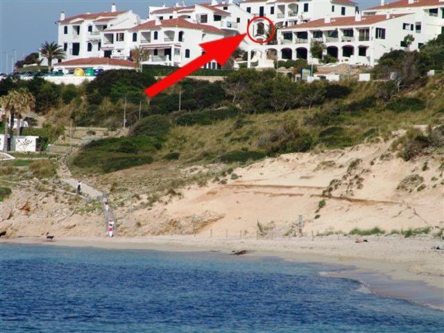 Apartamento En Frente De La Playa Son Parc Bagian luar foto